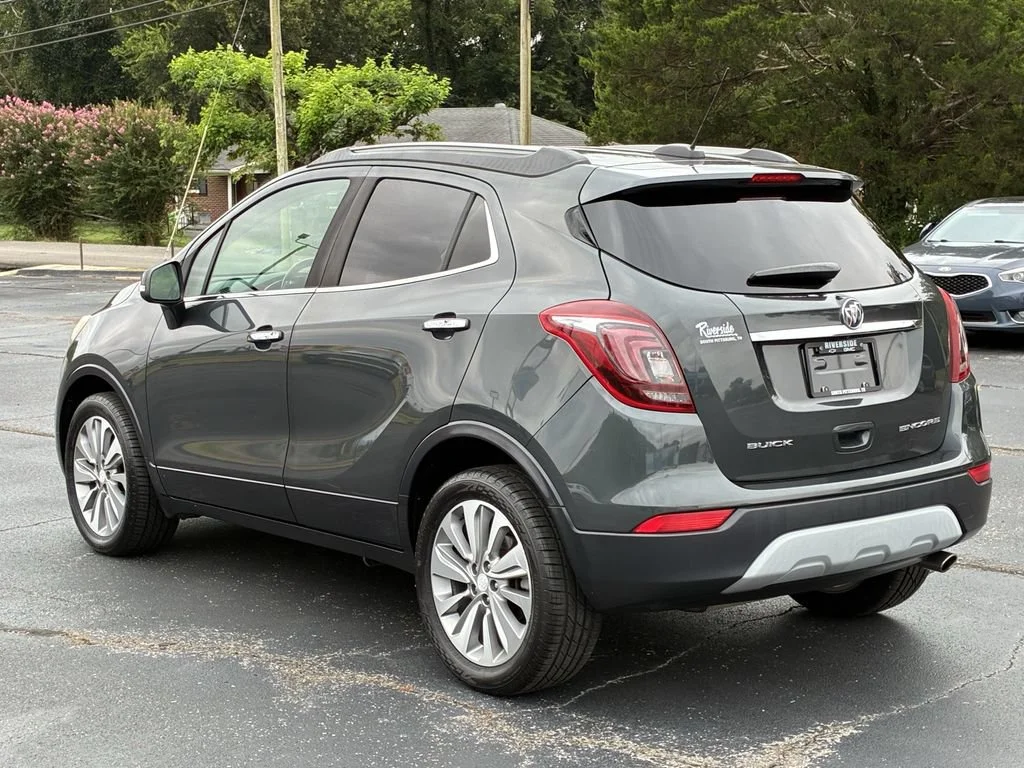 Used 2018 Includes (CM5) Black Carbon Metallic lower exterior accent color, Paint code W700S. Buick Preferred image 9