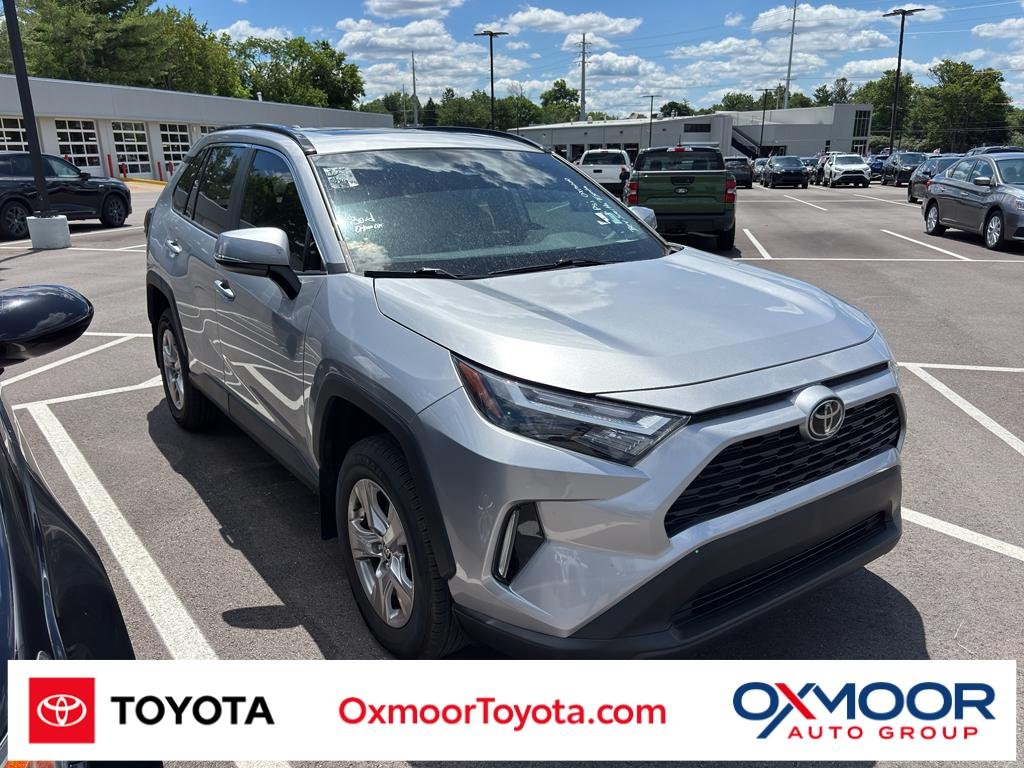 Used 2022 Silver Sky Metallic Toyota XLE image 1