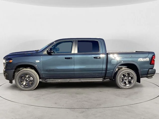 New 2026 Blue Metallic Ram BIG HORN CREW CAB 4X4 5