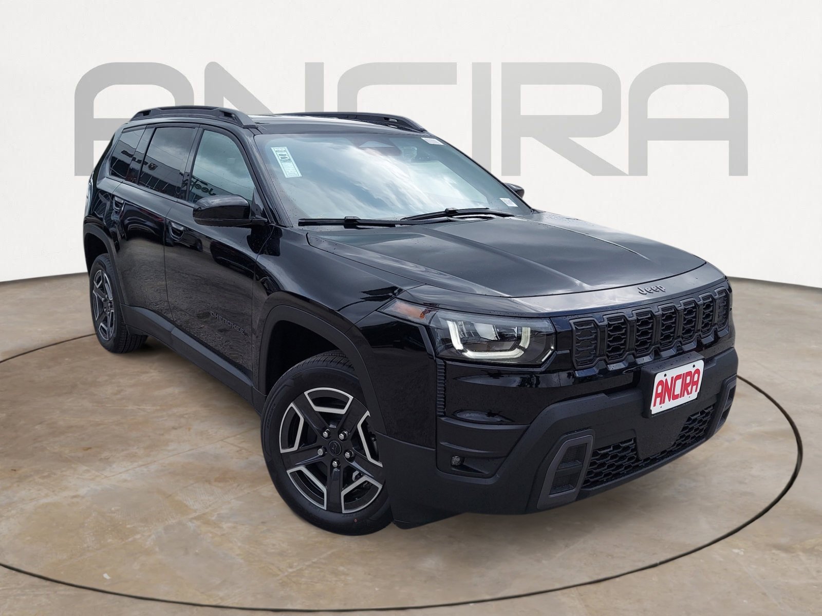 New 2026 Diamond Black Crystal Pearlcoat Jeep Limited image 4