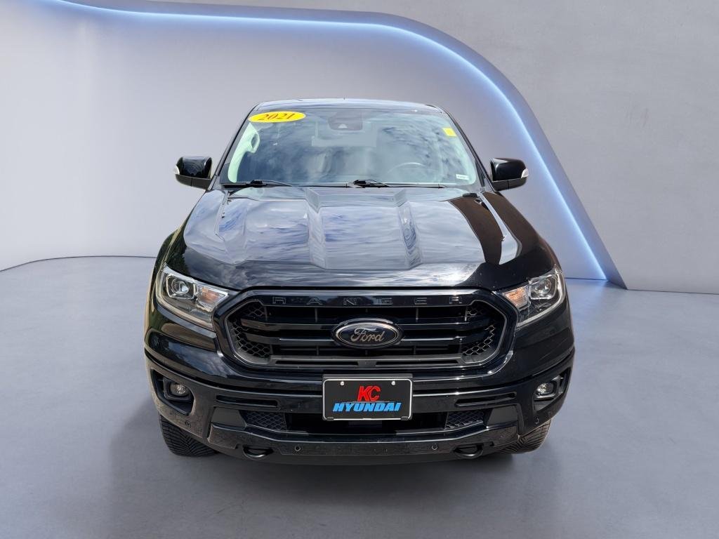 Used 2021 Shadow Black Ford LARIAT image 8
