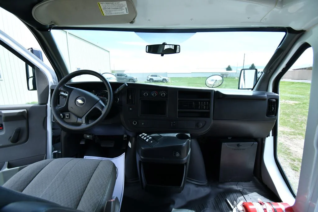 Used 2013 White Chevrolet Work Van image 18