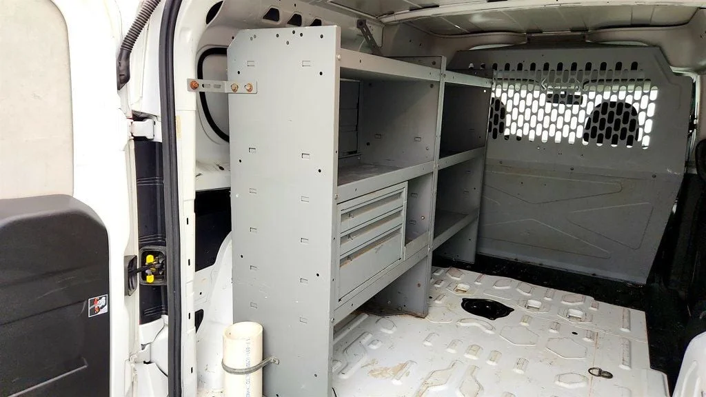 Used 2022 Bright White Ram Tradesman Van w/ Shelving System & Ladder Rack image 22