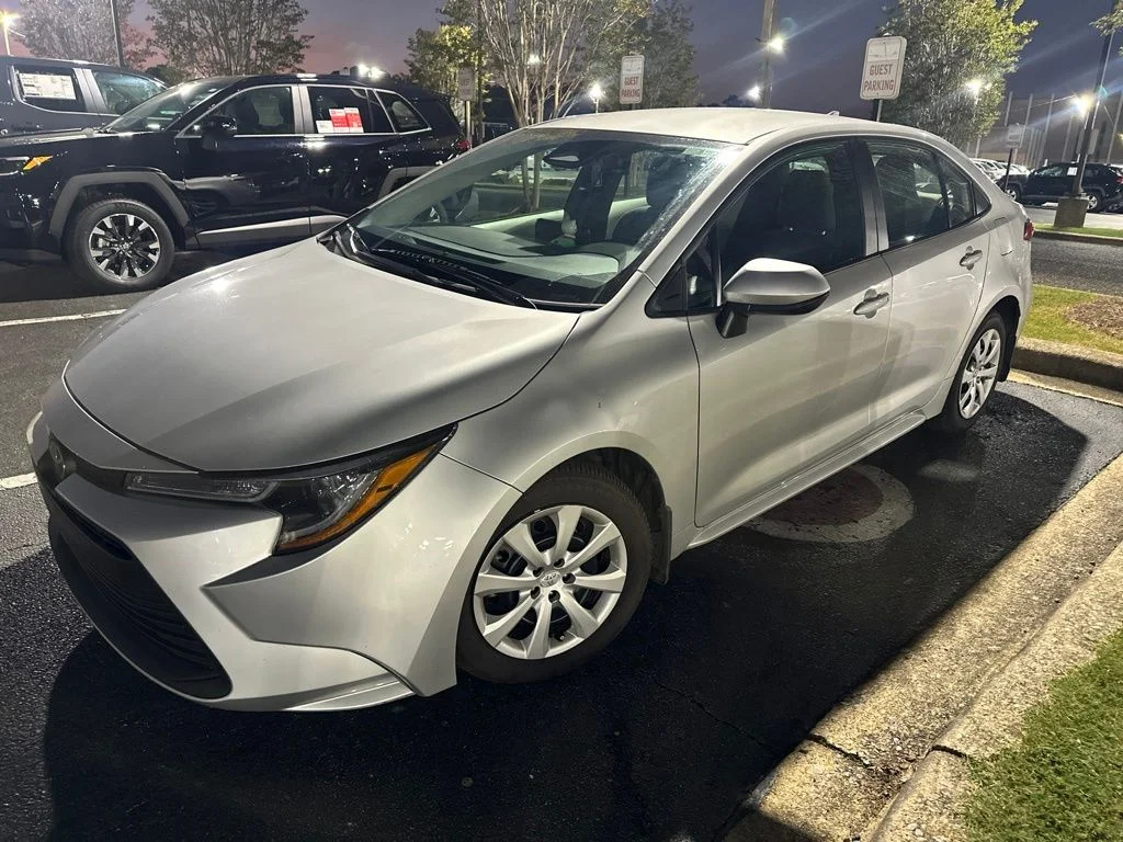 Used 2025 Silver Toyota LE image 1