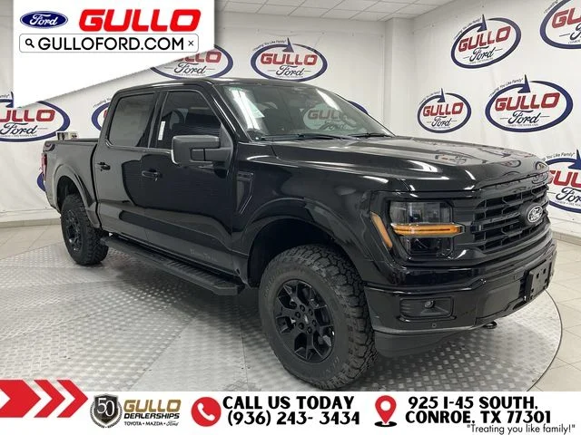 New 2026 Agate Black Metallic Ford XLT image 1