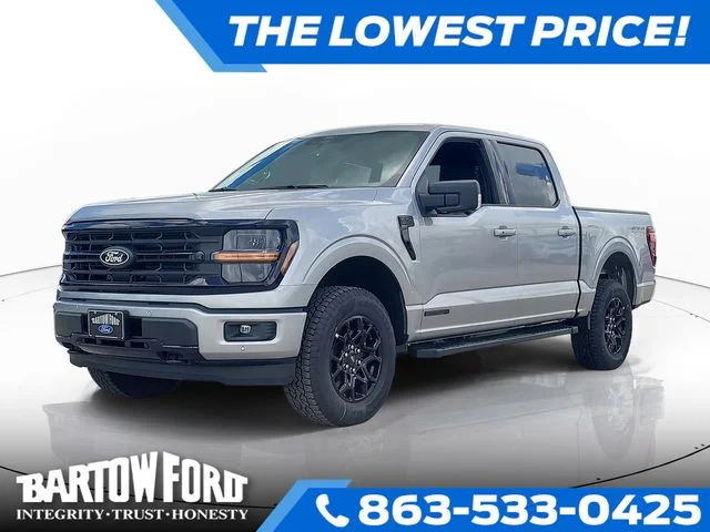 New 2026 Silver Metallic Ford XLT image 1