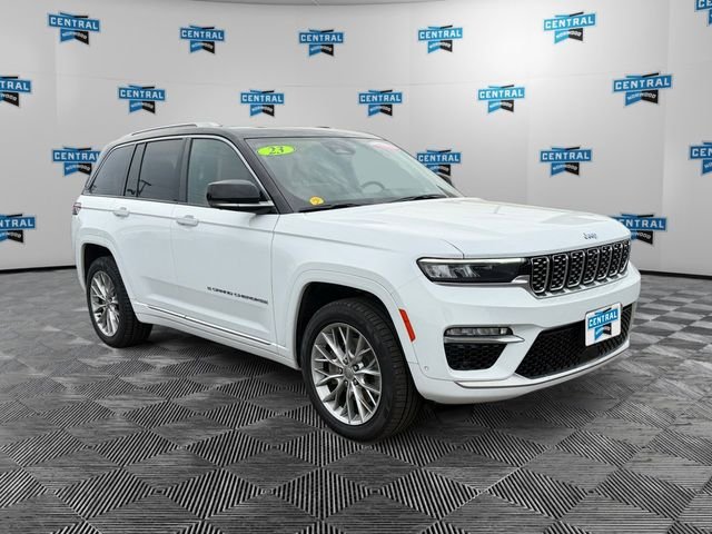 Used 2022 White Jeep Summit 4xe image 8