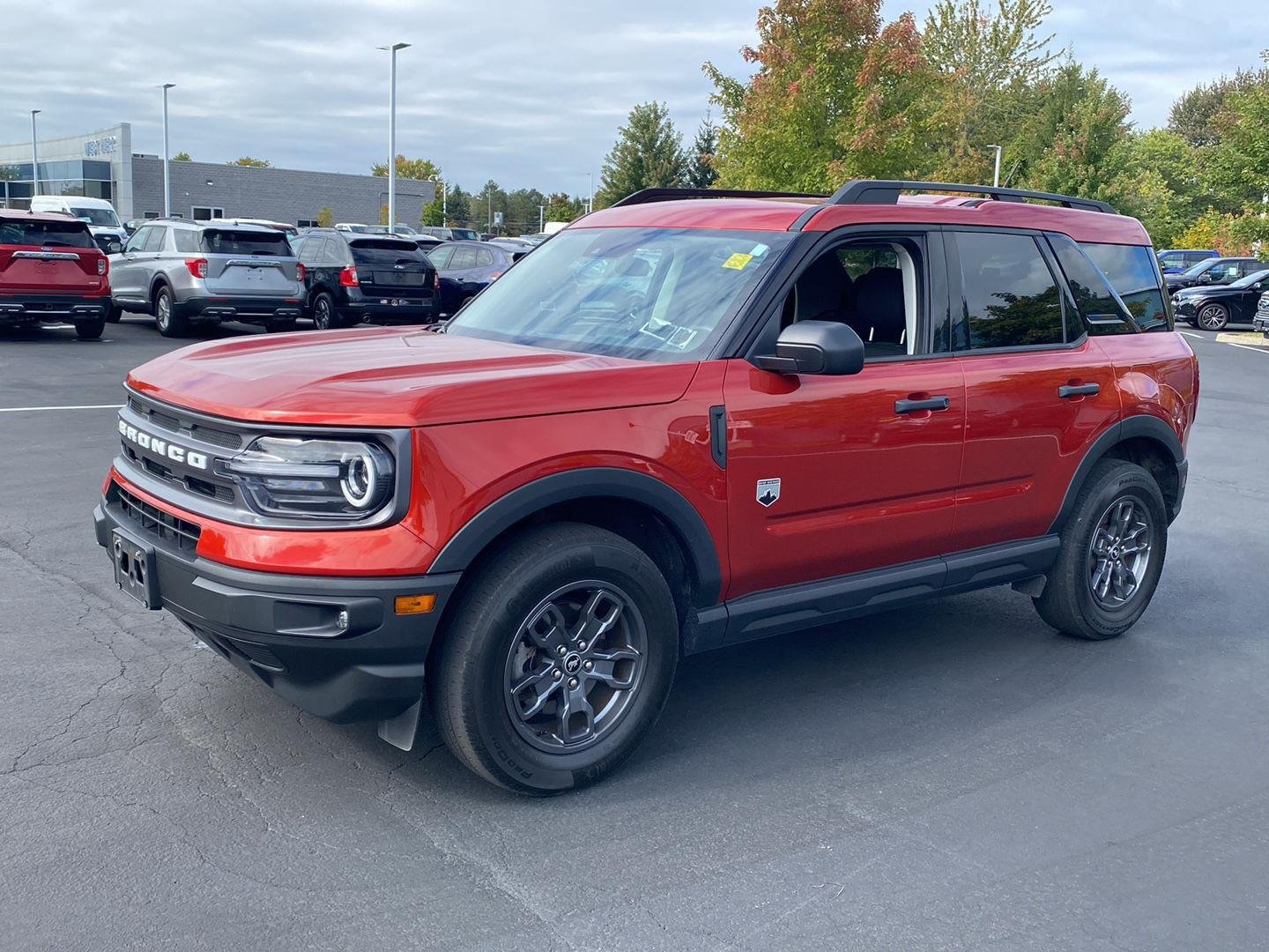 Used 2023 Hot Pepper Red Tinted Clearcoat Ford Big Bend image 6