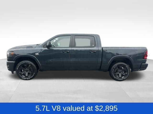 New 2026 Forged Blue Metallic Exterior Paint RAM Big Horn image 4