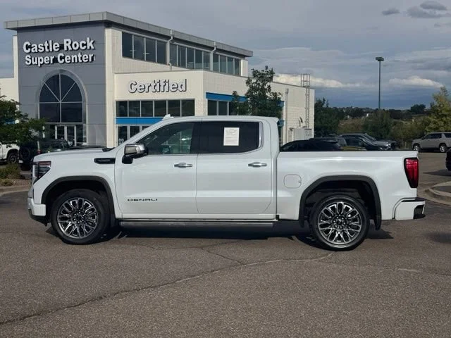Certified Used 2026 Glacier White Tricoat GMC Denali Ultimate image 2