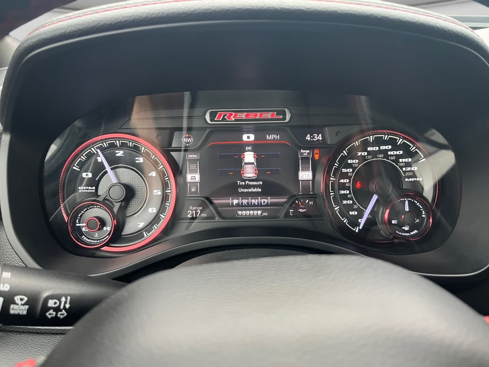 Used 2019 Diamond Black Crystal Pearlcoat Ram Rebel image 13