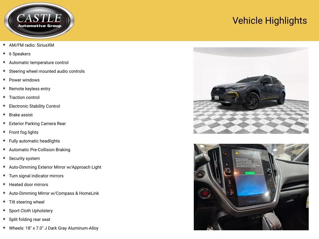 Used 2025 Gray Subaru Sport image 7