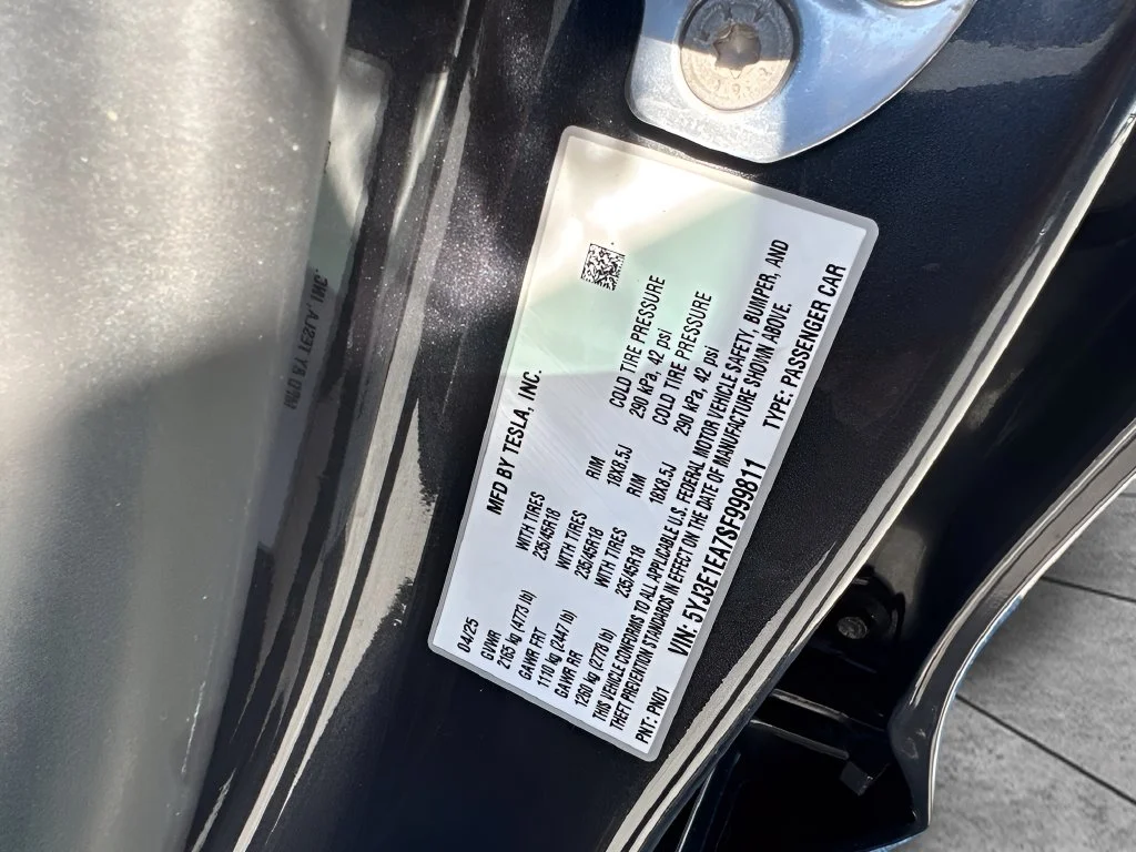 Used 2025 Gray Tesla Long Range image 30