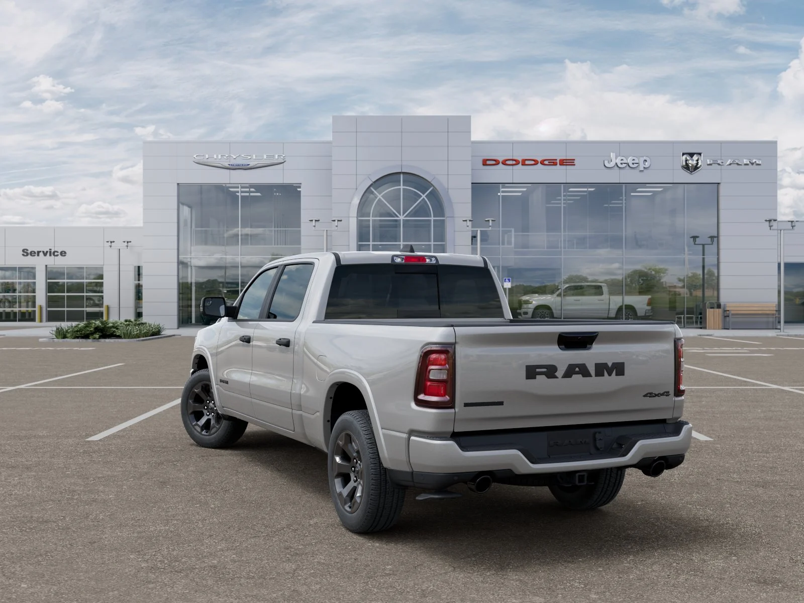 New 2026 Silver Zynith Exterior Paint RAM Big Horn/Lone Star image 29