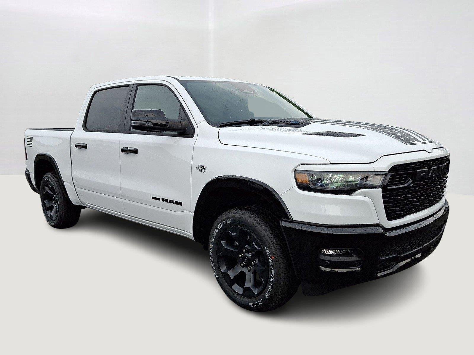 New 2026 Bright White Clearcoat RAM Big Horn image 2