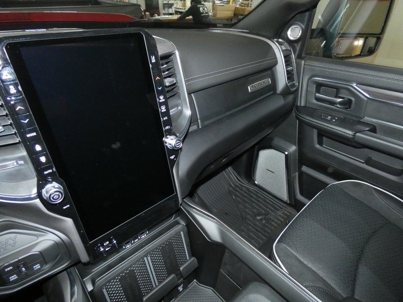 New 2026 Molten Red Pearl-Coat Exterior Paint RAM Laramie Mega Cab 6