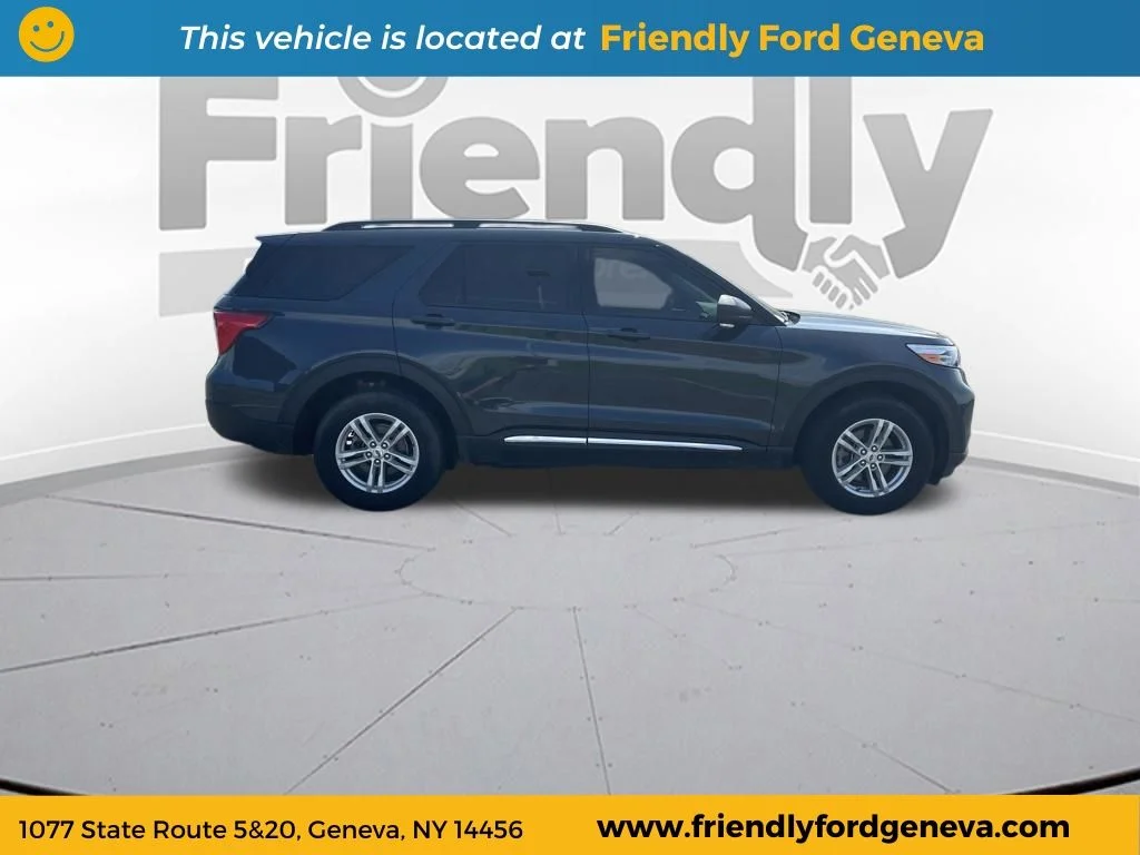 Used 2023 Stone Blue Metallic Ford XLT image 41