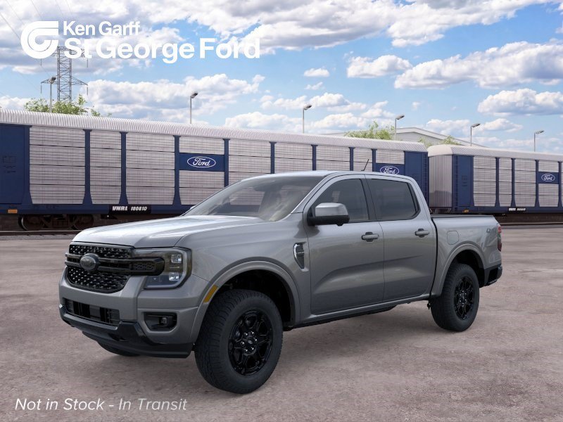 New 2026 Carbonized Gray Metallic Ford LARIAT image 1