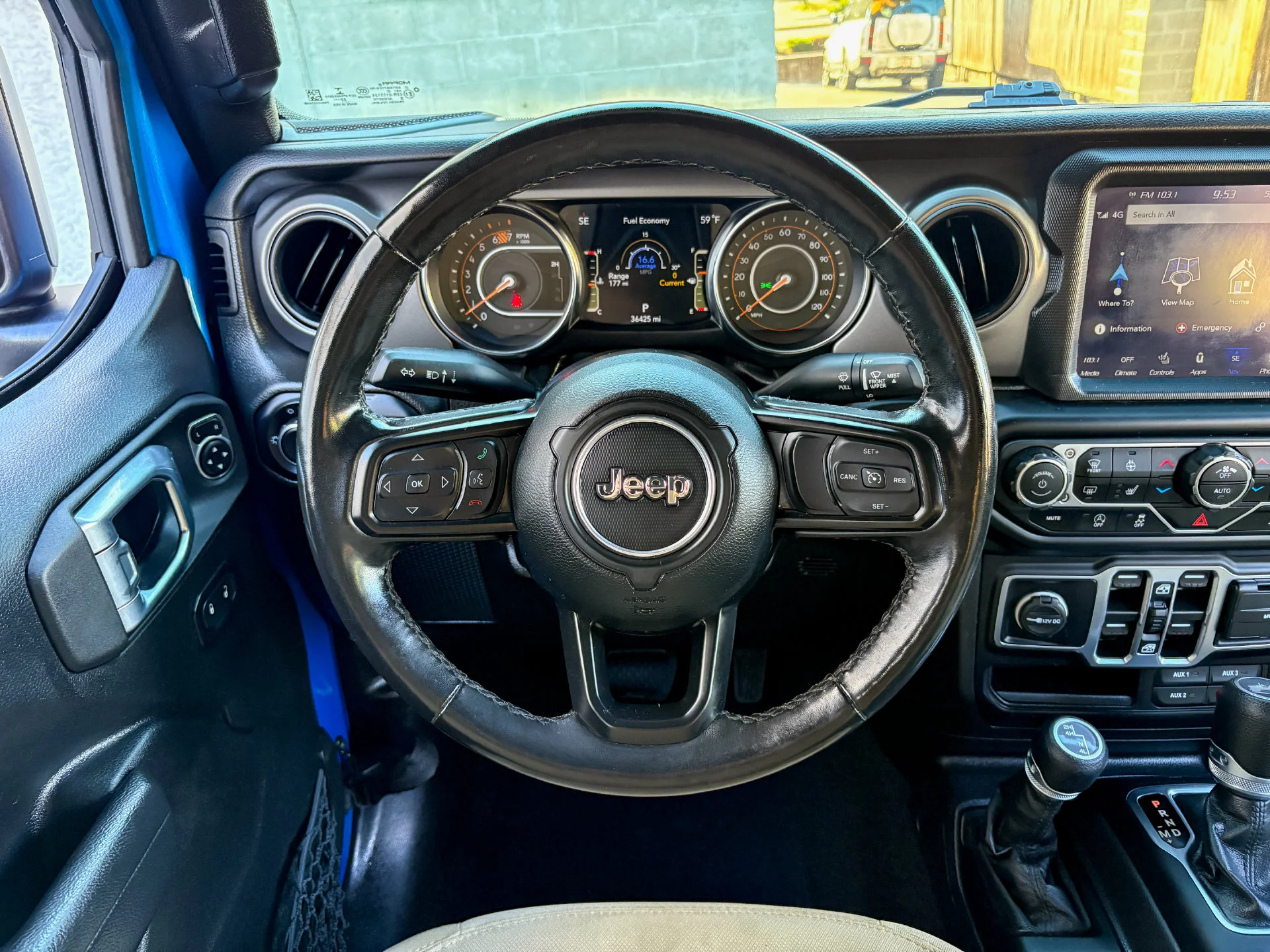 Used 2023 Blue Jeep Sport image 17