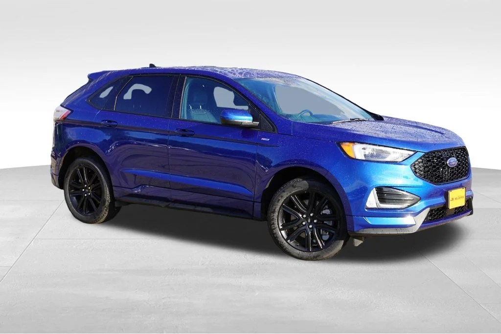 Used 2023 Atlas Blue Metallic Ford ST Line image 2