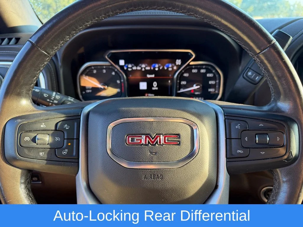 Used 2021 SATIN STEEL METALLIC GMC SLT image 35