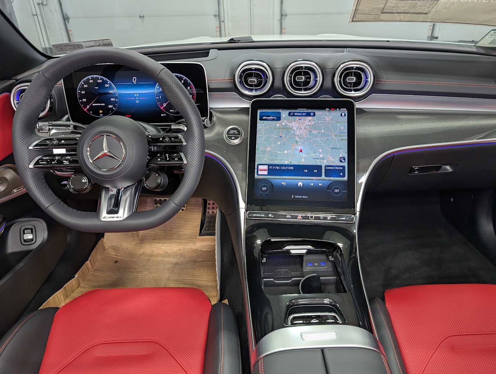 New 2026 MANUFAKTUR Moonlight White Metallic Mercedes-Benz AMG® CLE 53 4MATIC+ Cabriolet image 19