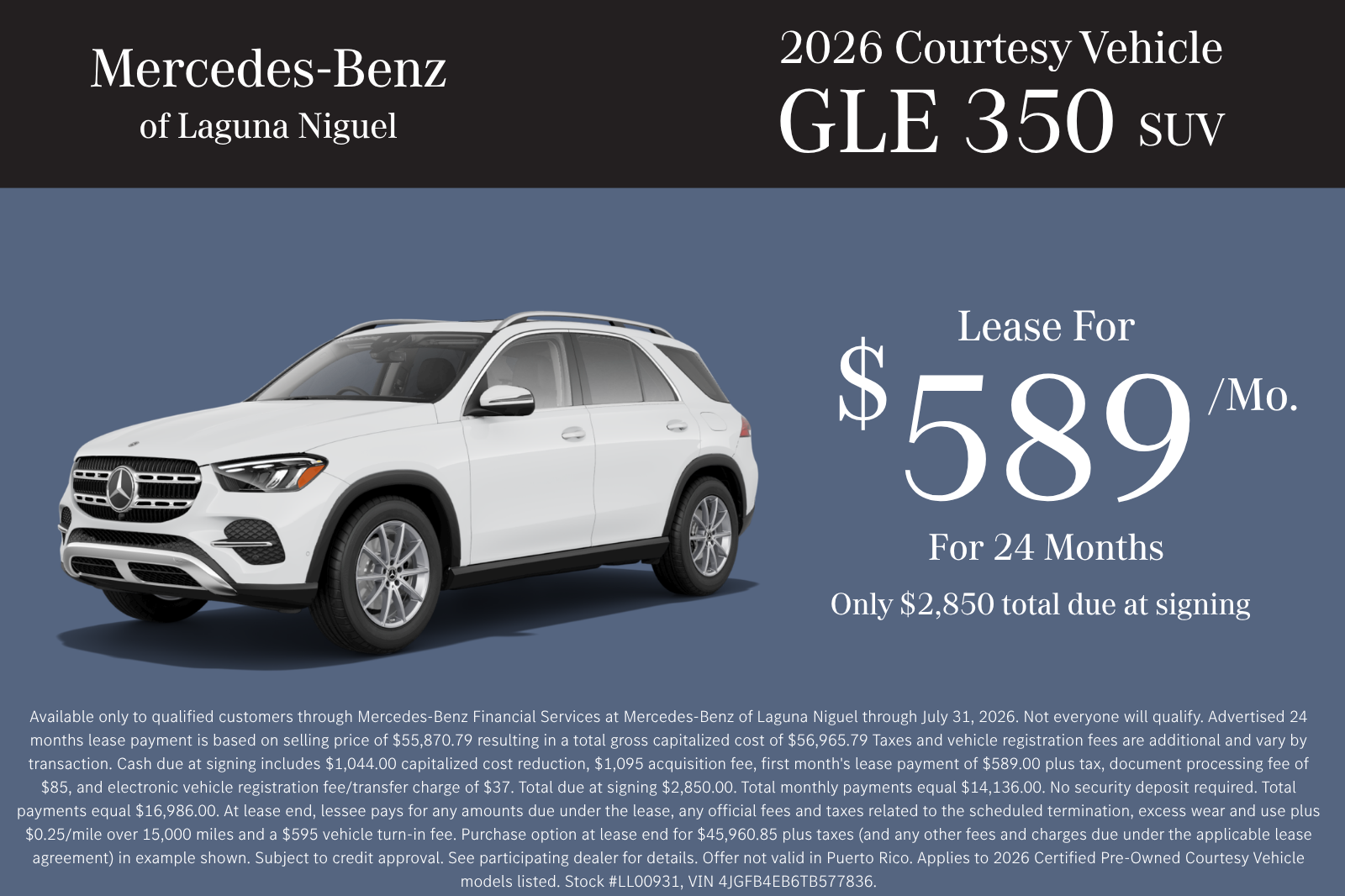 Used 2020 White Mercedes-Benz GLE 350 image 4