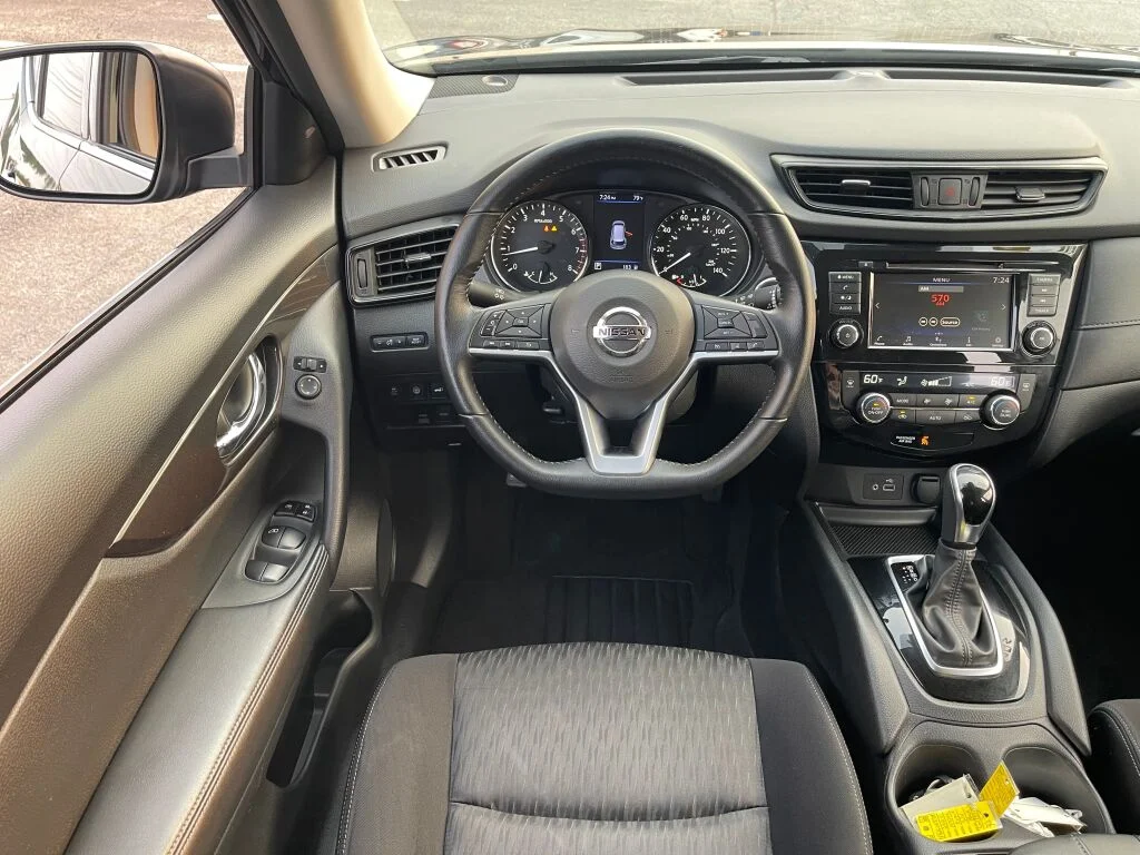 Certified Used 2020 Magnetic Black Pearl Nissan SV image 2