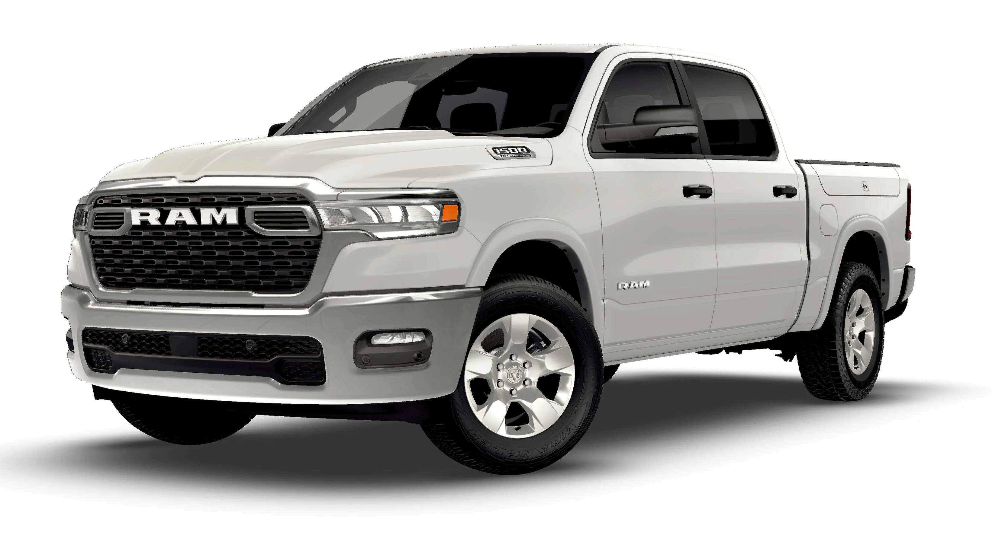 New 2026 Bright White Clear-Coat Exterior Paint RAM BIG HORN image 13