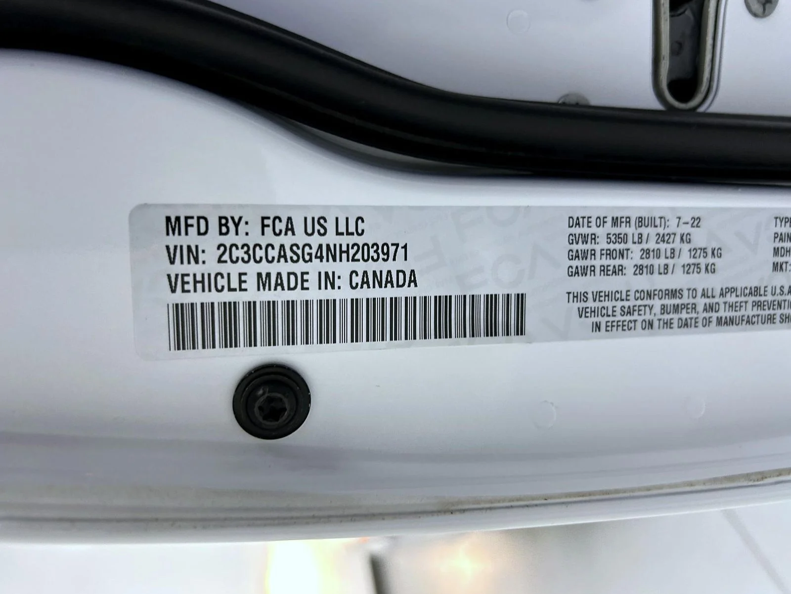 Used 2022 White Chrysler Touring image 25
