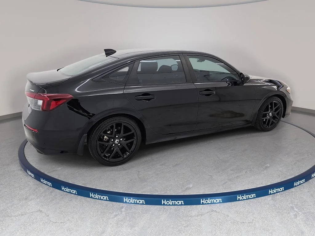 Certified Used 2025 Crystal Black Pearl Honda Sport image 6