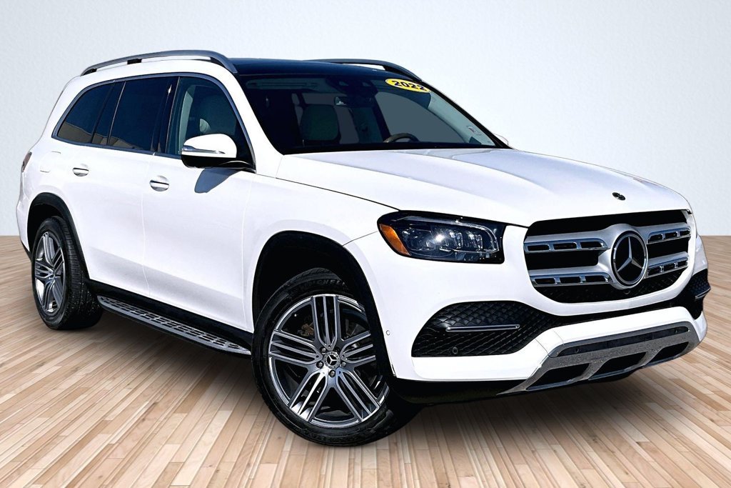 Used 2022 White Mercedes-Benz GLS 450 image 9