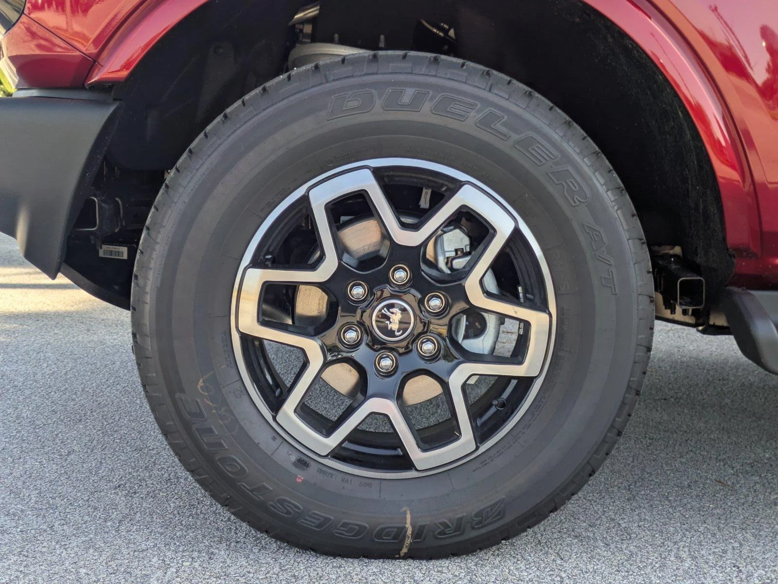 New 2026 Ruby Red Metallic Tinted Clearcoat Ford Outer Banks® image 11