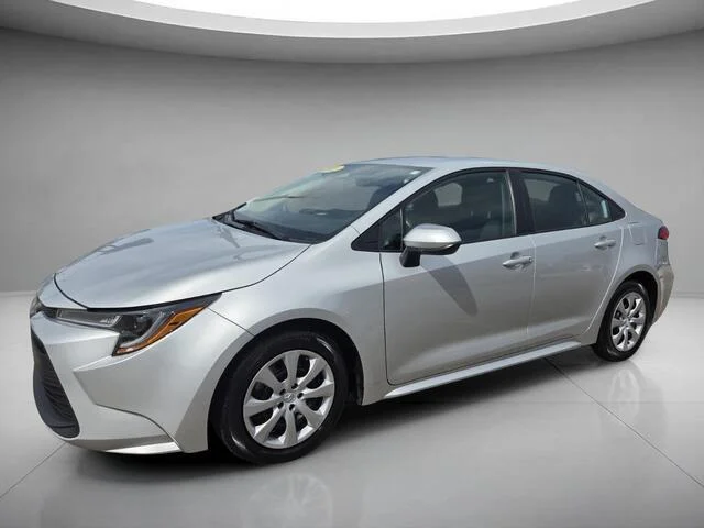 Used 2023 Classic Silver Metallic Toyota LE image 1