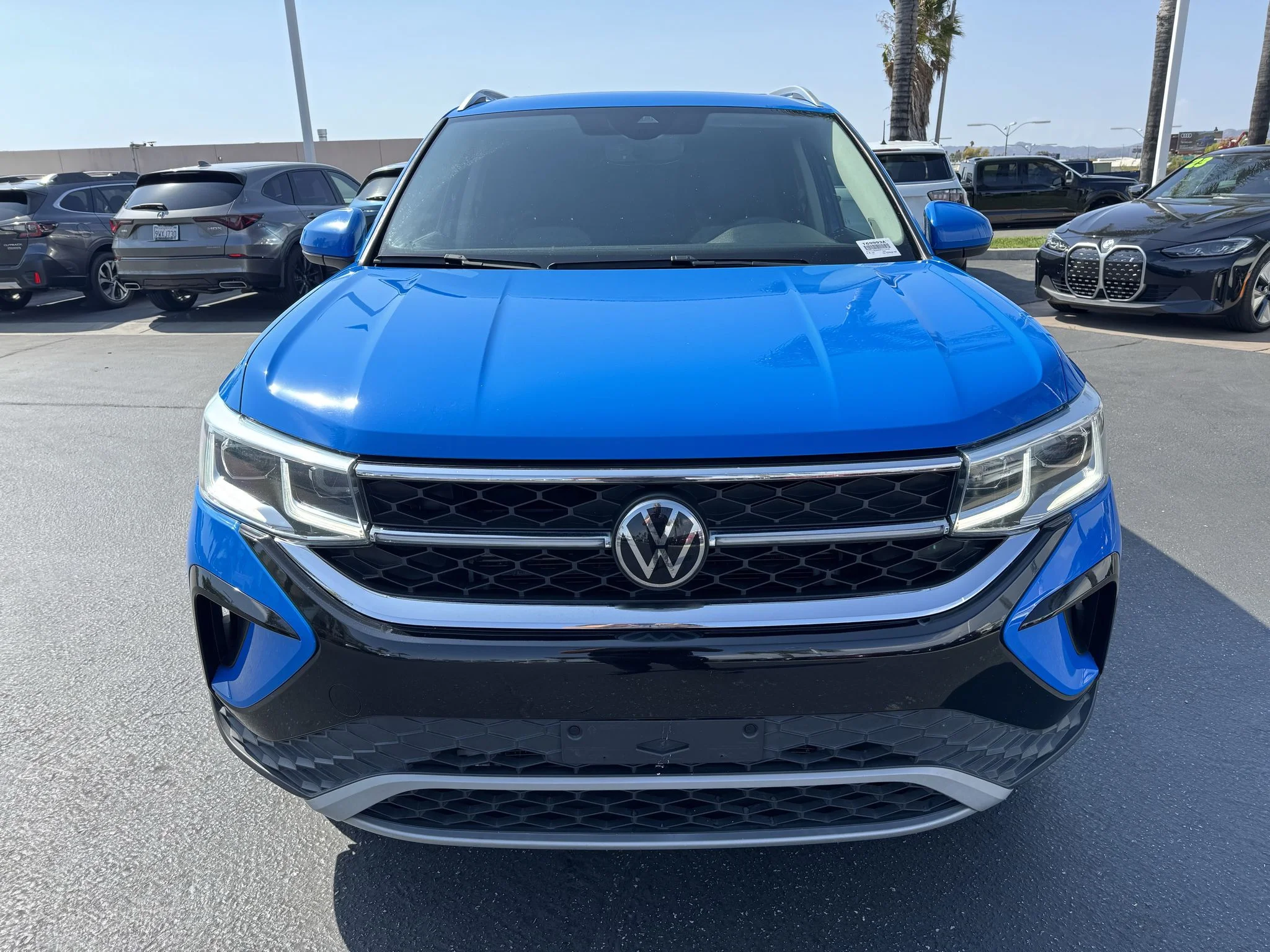 Certified Used 2023 Cornflower Blue Volkswagen SEL 4Motion image 2