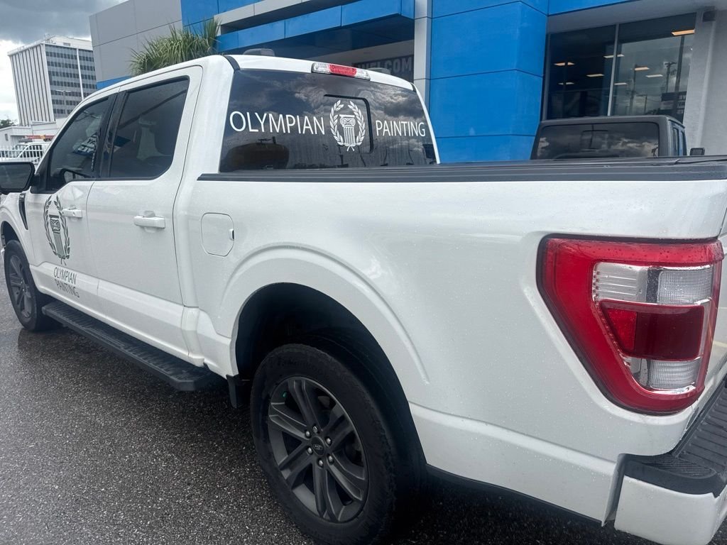 Used 2023 White Ford Lariat image 7
