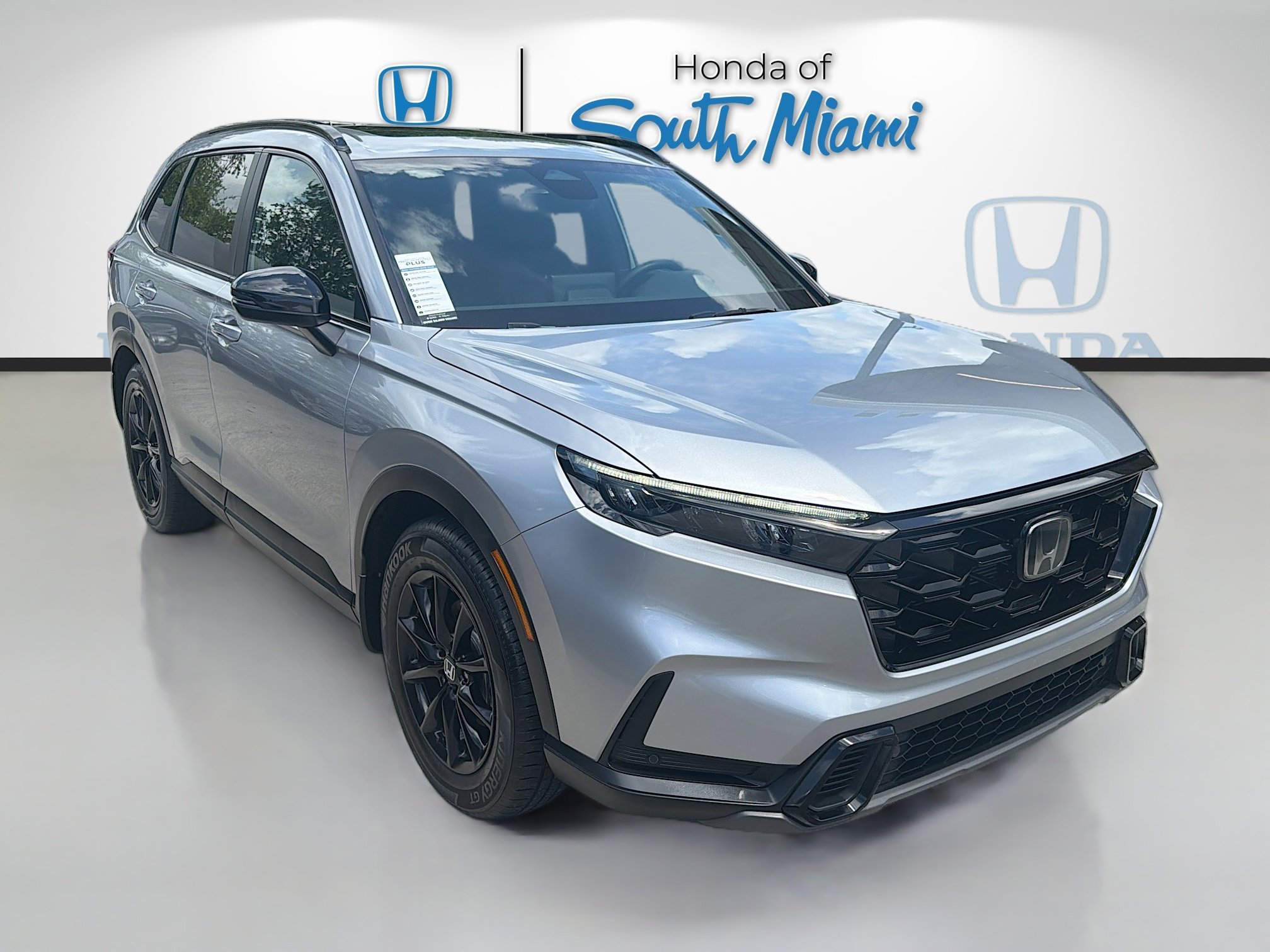 Used 2026 Solar Silver Metallic Honda 2WD Sport-L Hybrid image 1