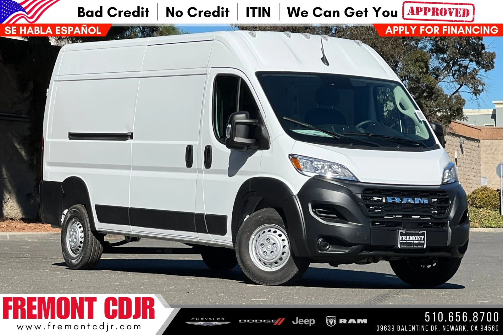 2026 RAM ProMaster 2500 Tradesman 159" WB High Roof's photo