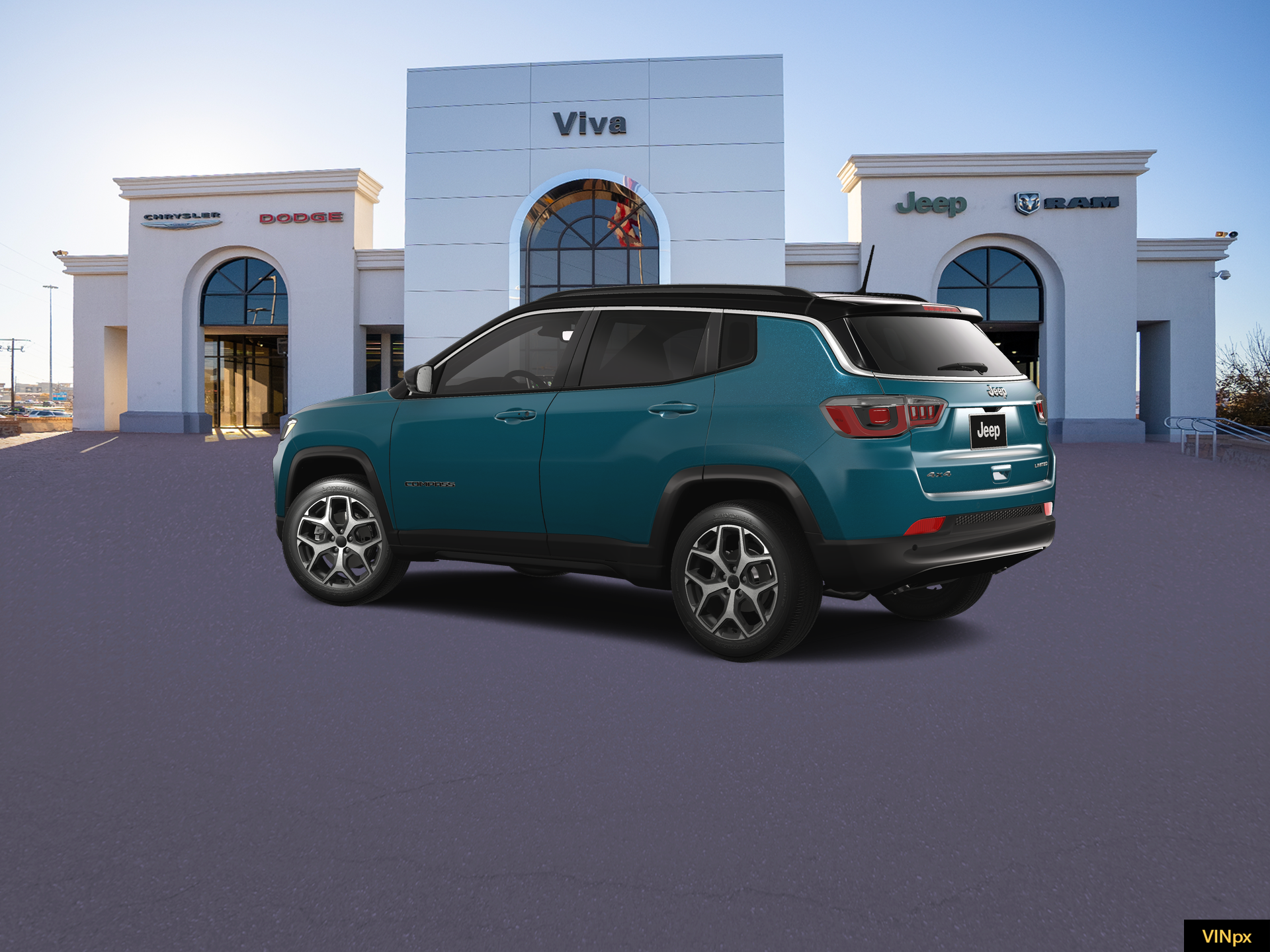 New 2026 Fathom Blue Pearl-Coat Exterior Paint Jeep Limited image 16