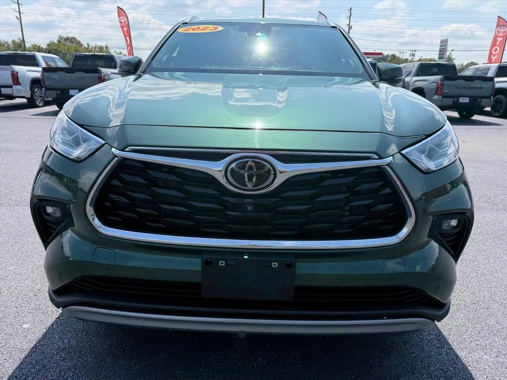 Certified Used 2023 Dark Green Toyota Platinum image 3