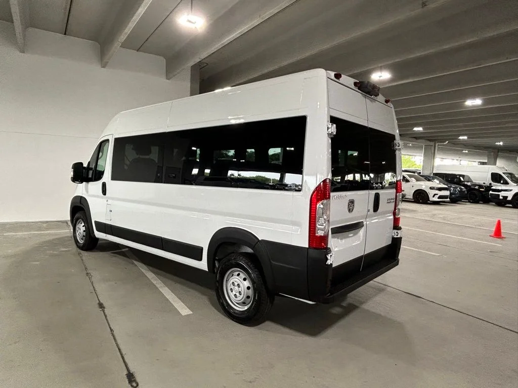 Used 2023 Bright White Clearcoat Ram High Roof image 6