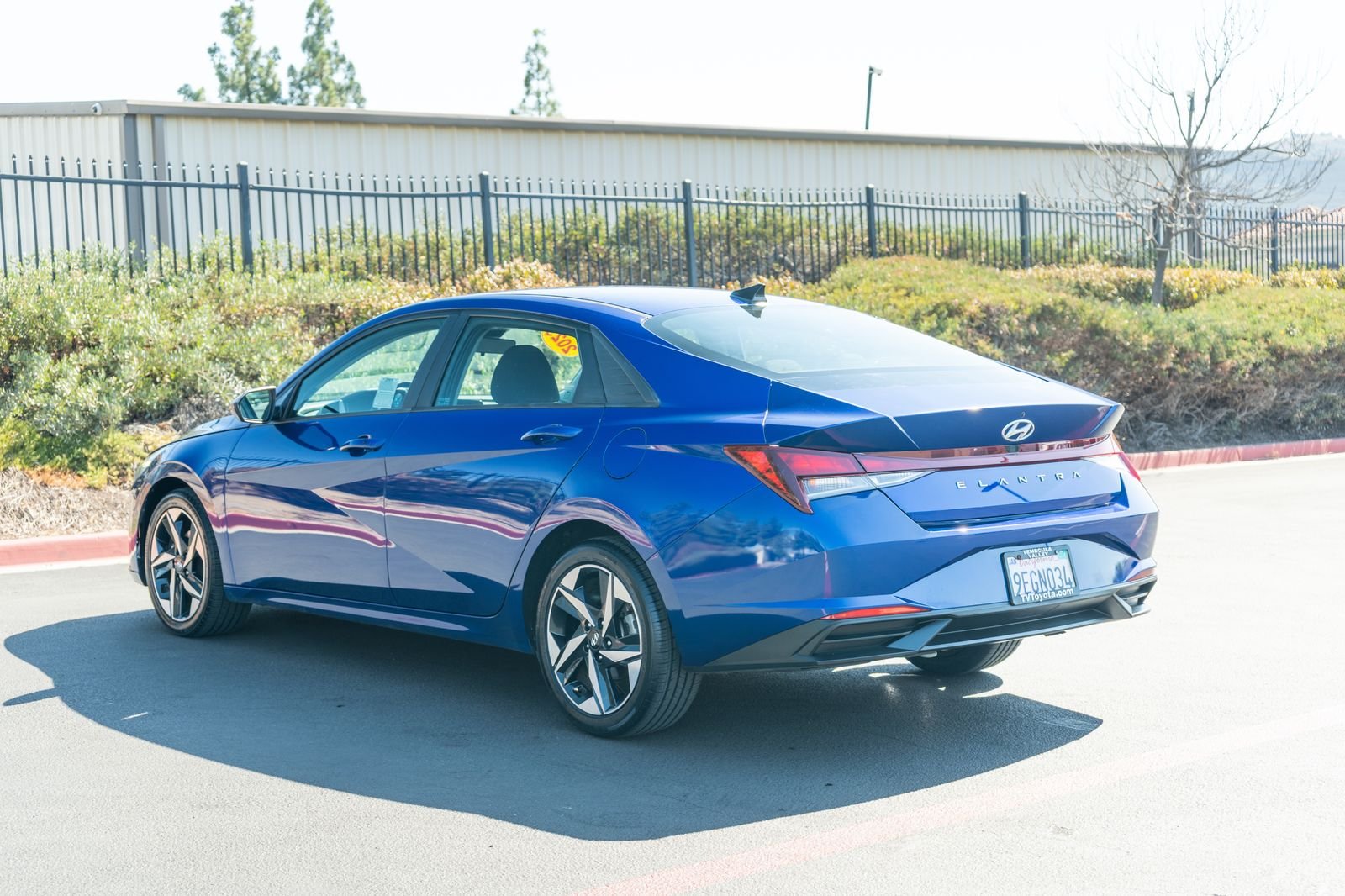 Used 2023 Intense Blue Hyundai SEL image 11