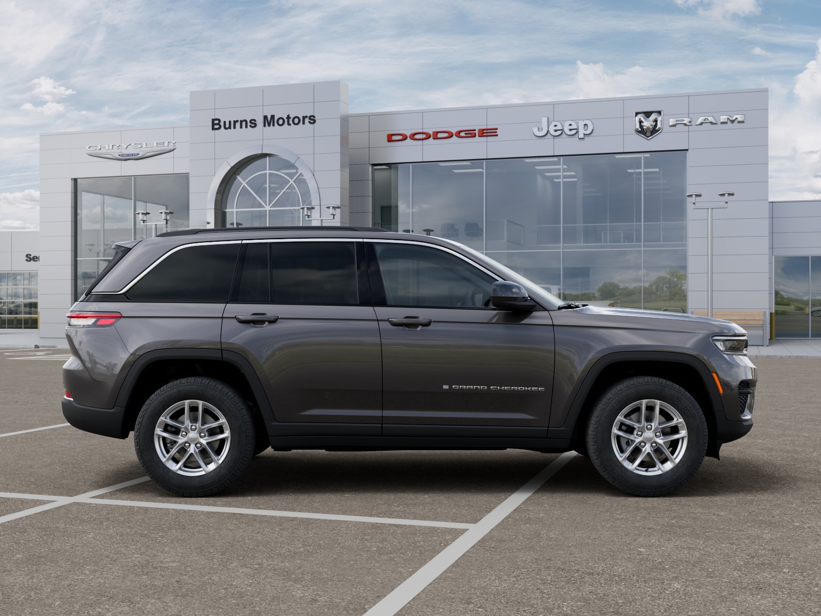 New 2026 Baltic Gray Metallic Clear-Coat Exterior Paint Jeep Laredo X image 47