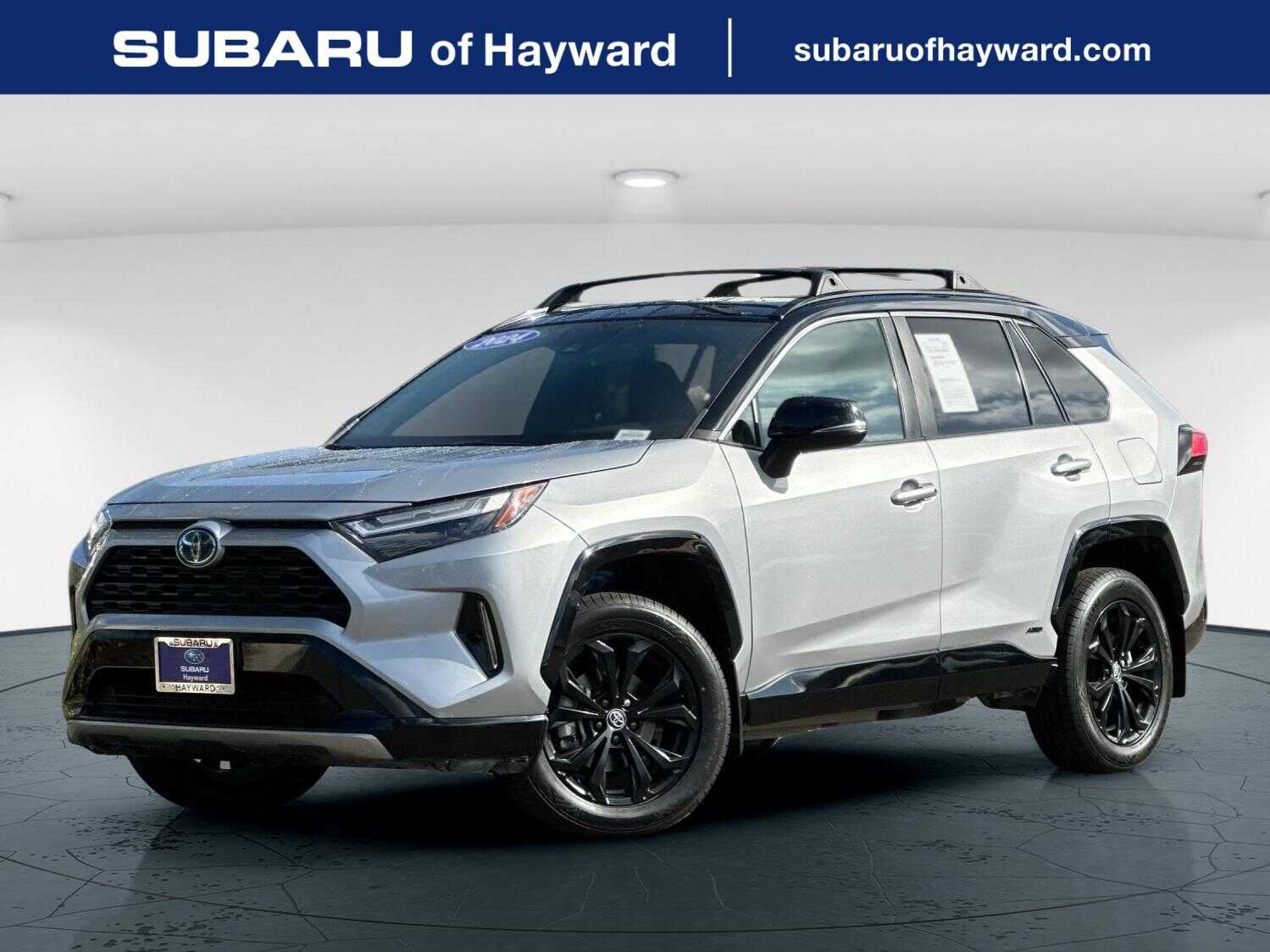 Used 2024 Midnight Black Metallic Toyota XSE 4D Sport Utility image 1