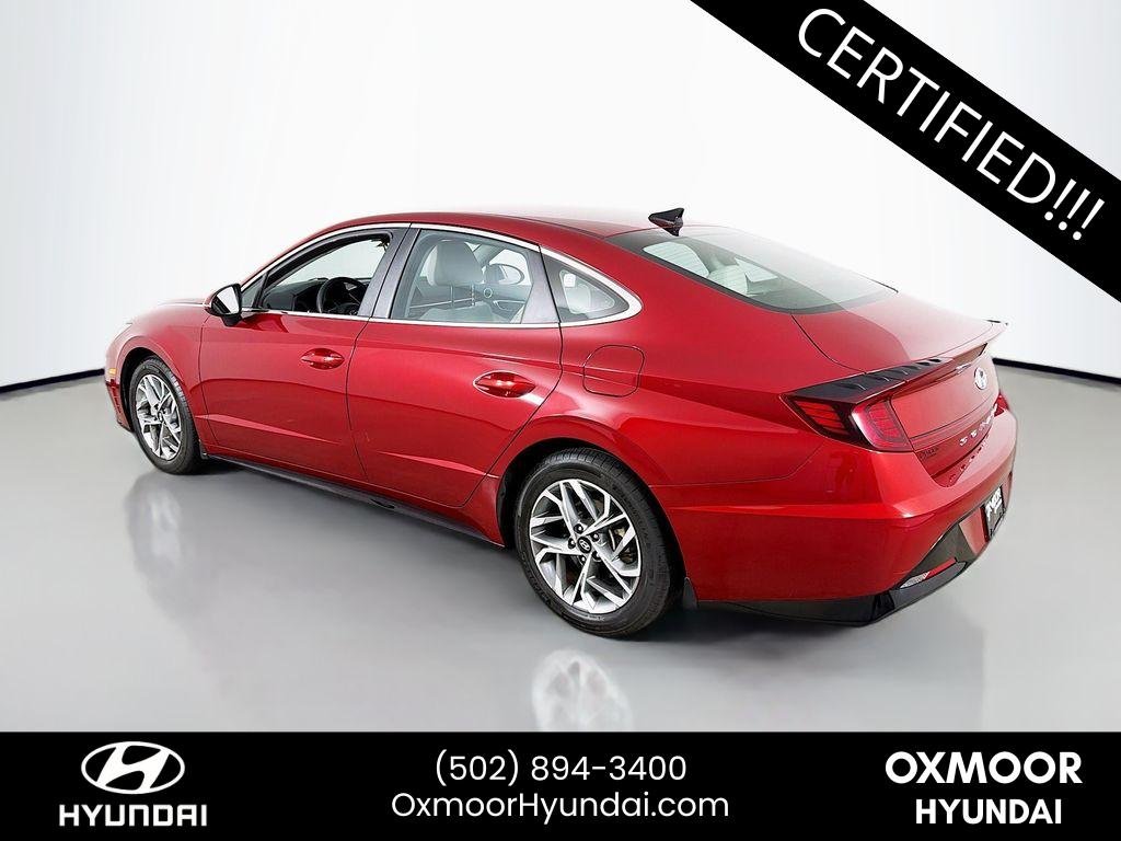 Used 2023 Ultimate Red Hyundai SEL image 5