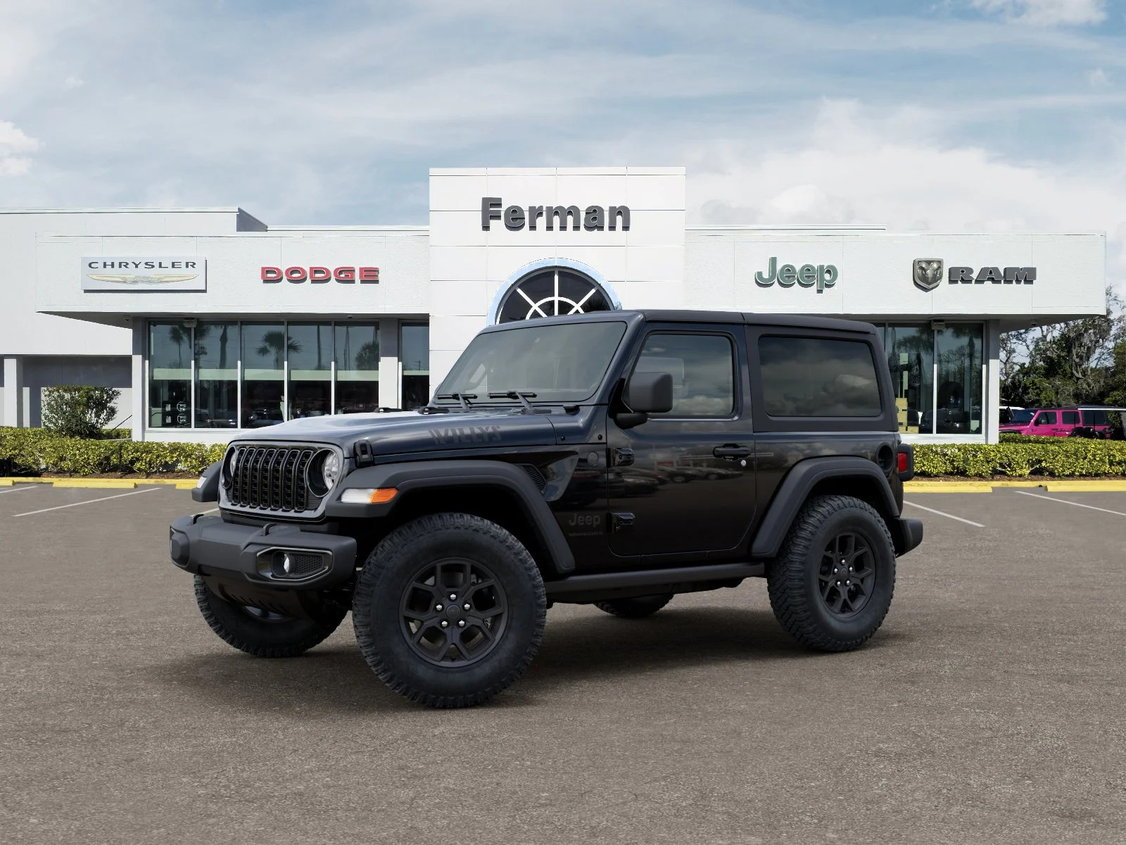 New 2026 Black Clear-Coat Exterior Paint Jeep Willys image 35