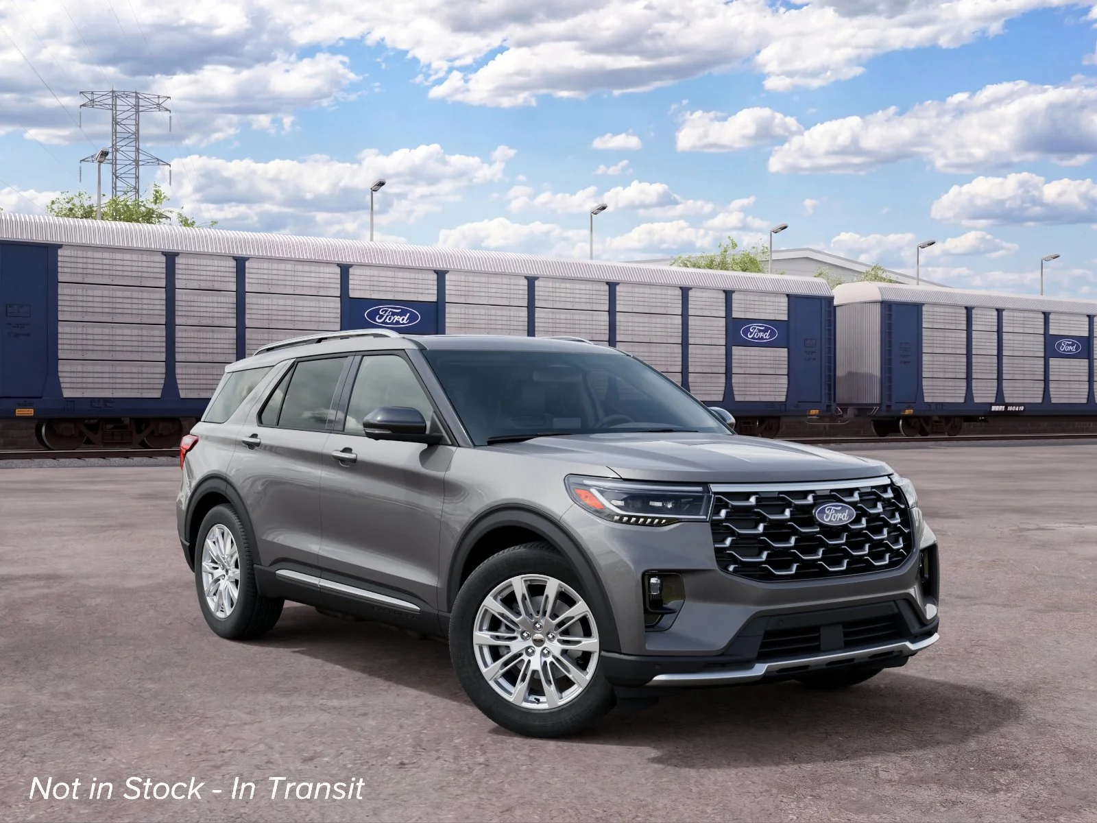 New 2027 Carbonized Gray Metallic Ford Platinum™ image 4