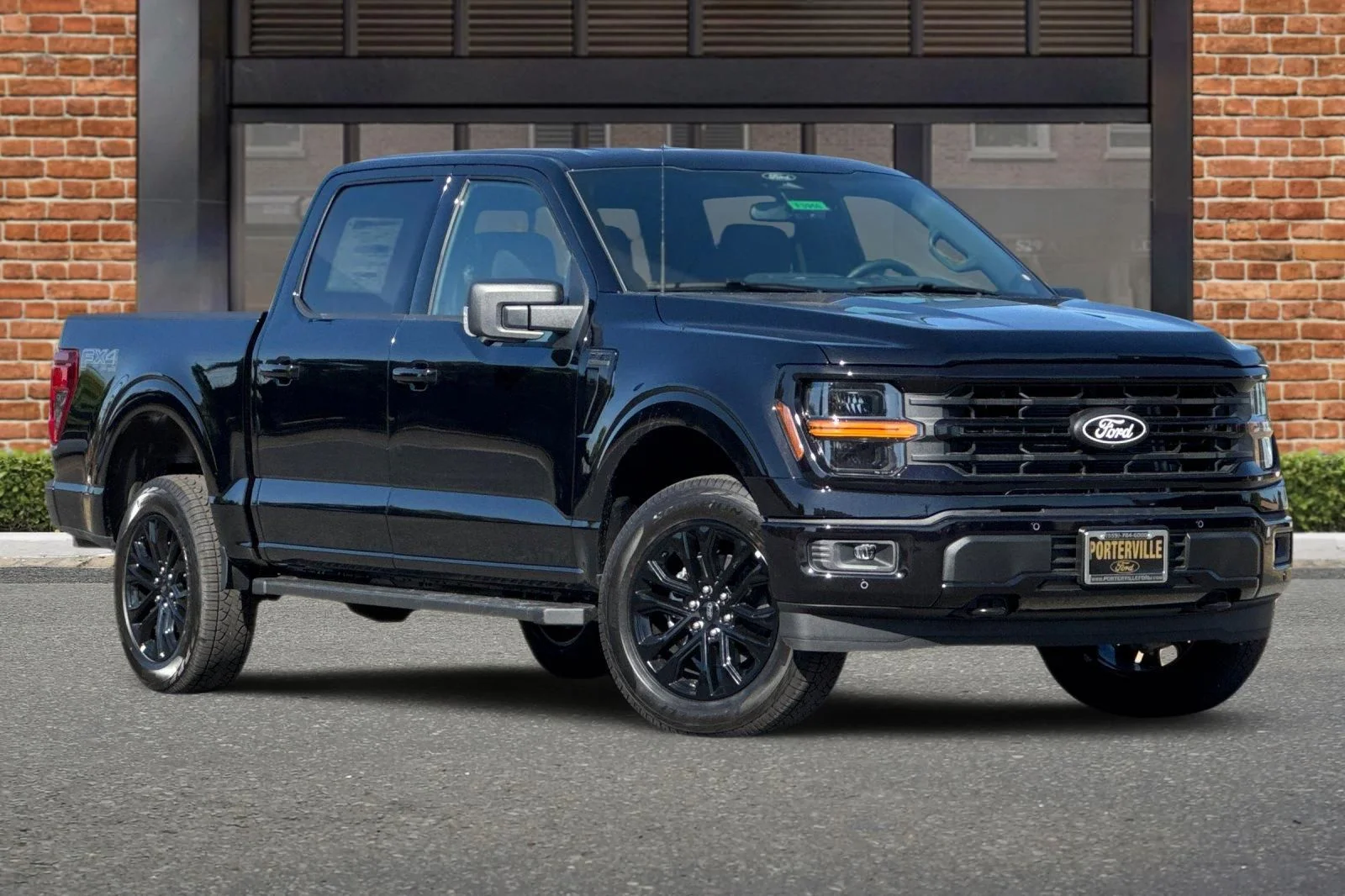 New 2026 Agate Black Metallic Ford XLT image 2