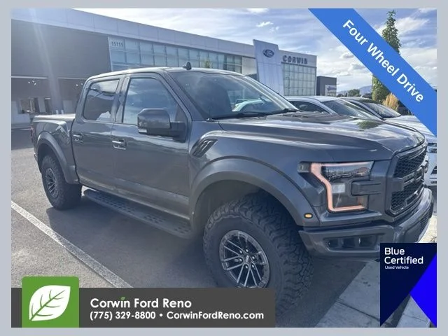 Used 2020 Magnetic Metallic Ford Raptor image 1