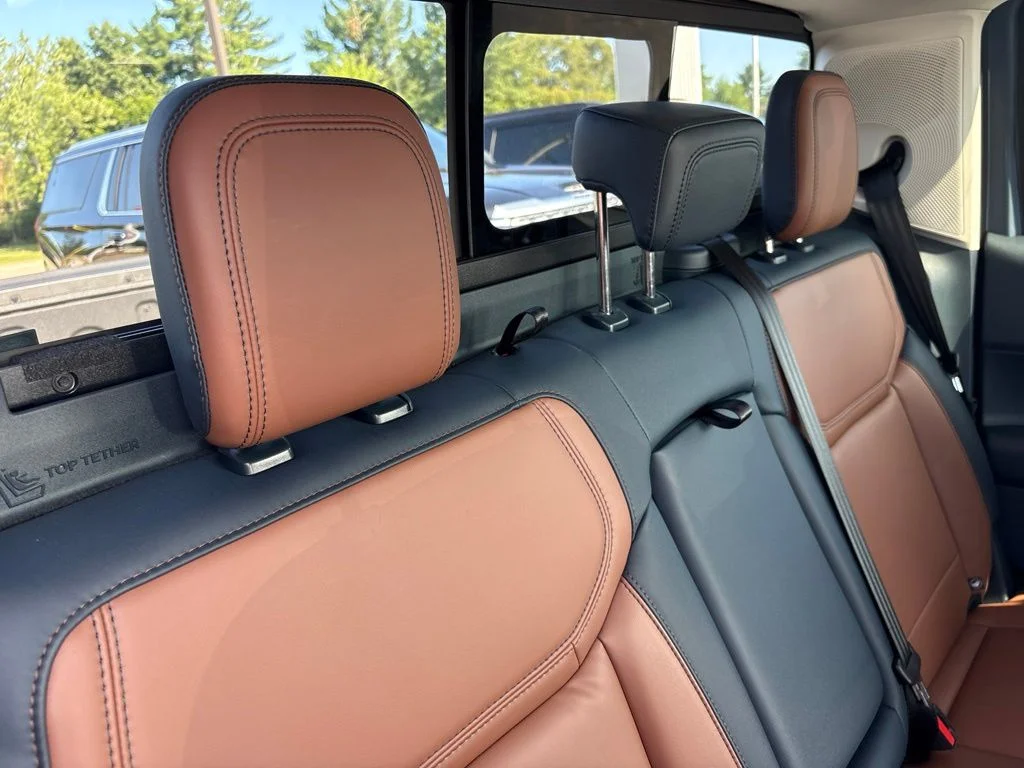 Used 2024 Azure Gray Metallic Tri-Coat Ford Lariat image 31
